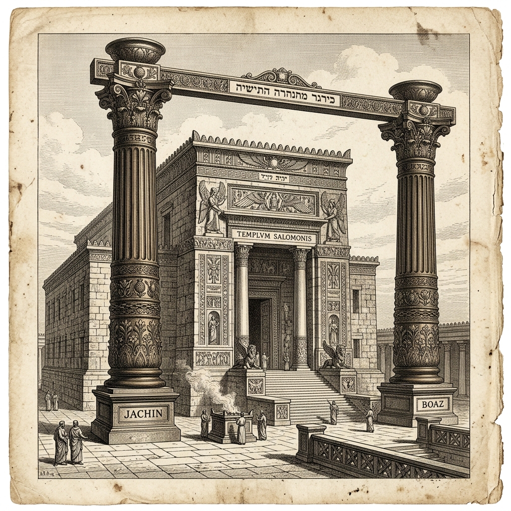 Jachin and Boaz: The Architecture of Divine Security